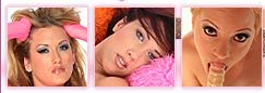 Gesicht, Dildo im Mund